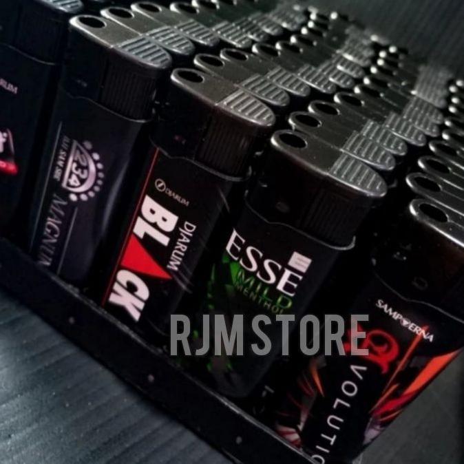 Korek Api Magnet Black Series Isi 50 Pcs || Korek Gas G2000 Murah