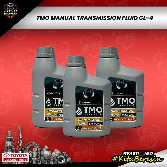 TERMURAH - Toyota TMO Manual Transmission Fluid GL-4 80W-90 1L - Oli Transmisi Manual TMO Original