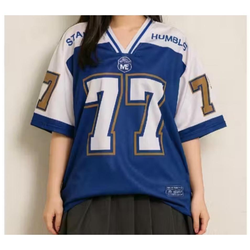 Kaos Jersey Oversize Kaos Olahraga Pria Wanita