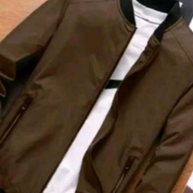 Jaket Bomber Parasut Armour Pria Wanita Jumbo Waterproof Warna Petrol