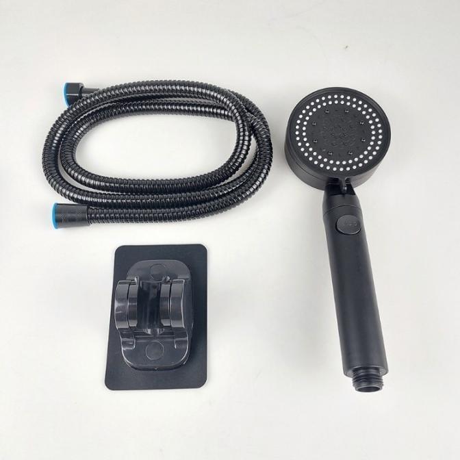 Favorit Shower Kamar Mandi Hitam Kepala Shower Mandi Hitam Premium Shower Head Set