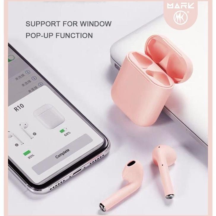 TERBARU BISA COD Original i12 TWS Murah Wireless Headset Bluetooth Earphones full bass 5.0 Macaron N