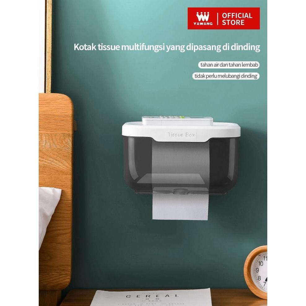 YAWANG Indonesia Tempat Tissue Toilet | Kotak Tisu Toilet | Tempat Tisu Box Kamar Mandi | Kotak Tisu