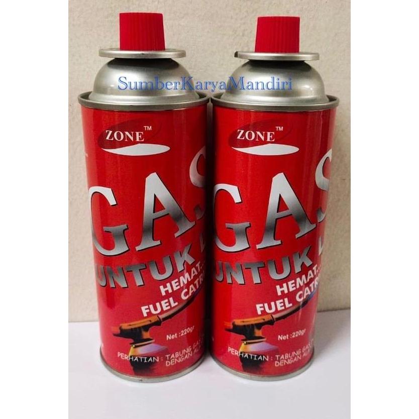 Ready Gas Las/Bakar Tabung Mini Portbale ZONE 220gr