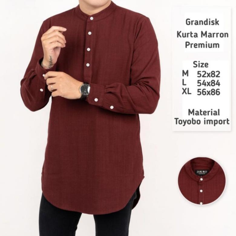 ORIGINAL KURTA PAKISTAN / KURTA LENGAN PANJANG / KURTA PREMIUM / KURTA BAHAN TOYOBO / KURTA PAKISTAN