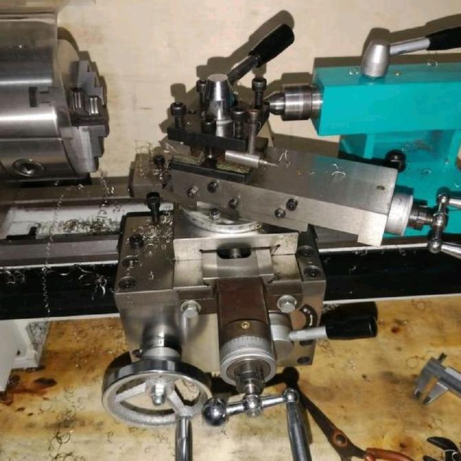 Wipro BV20B Mesin Bubut Besi 520mm Metal Bench Lathe 520 mm BV-20B