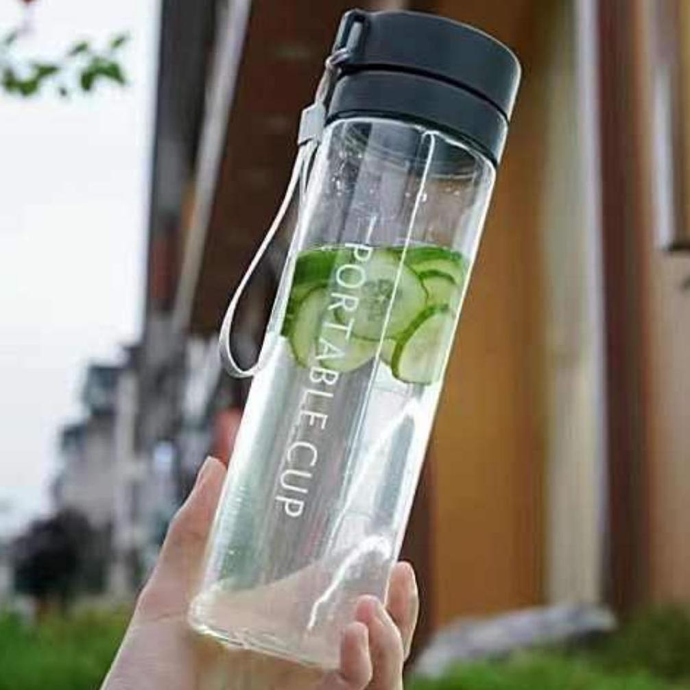 NEW Harga Grosir Botol Minum Plastik 600&800ml "PORTABLE"