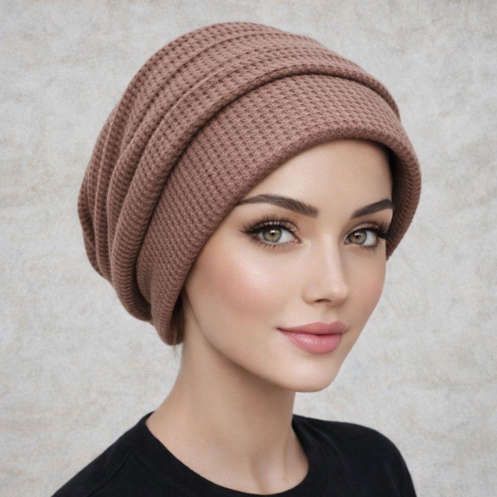 Sarada Turban Instan Mode Rempel Ciput Bahan Kaos Waffle Premium