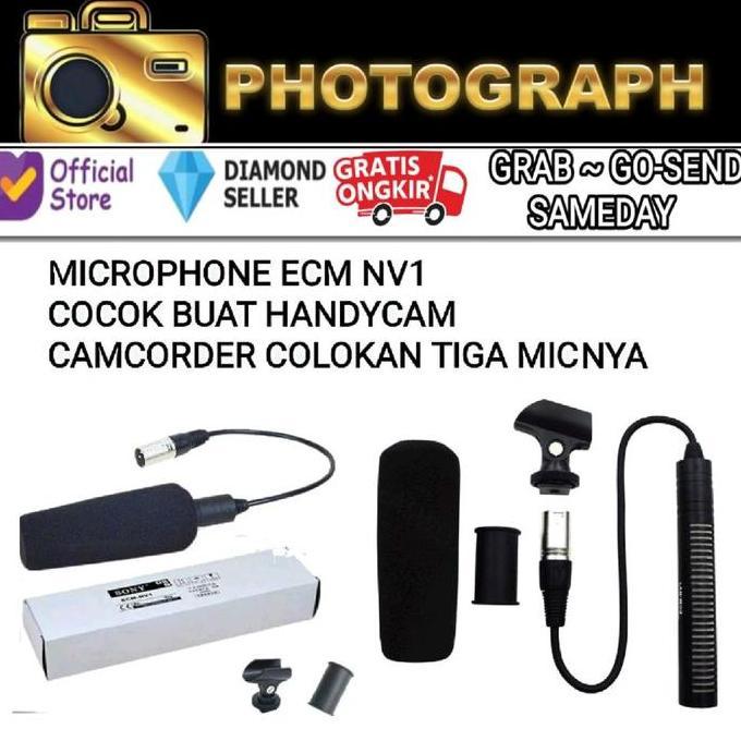 Cafielozafran - Mic Sony For Shooting NX100 - NX200 / MICROPHONE HANDYCAM SONY