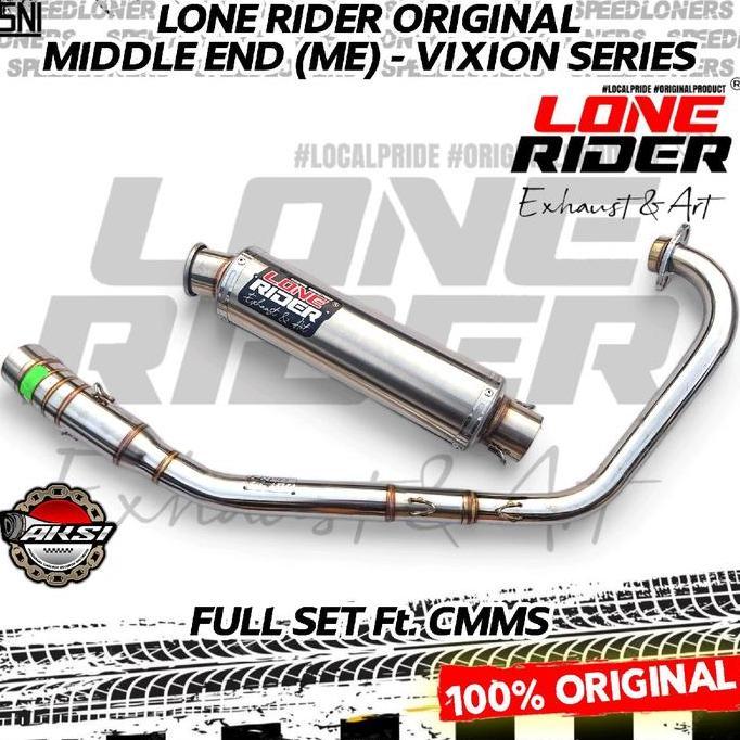 Knalpot Lone Rider Orinal Vixion Old NVL NVA Middle End ME Full System