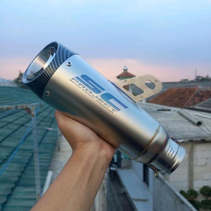 Silincer knalpot sc project s1 import taiwan inlet 50/51mm