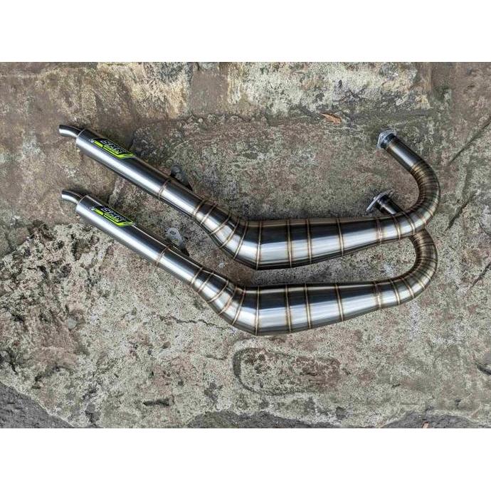 Knalpot Super Pro 91 Dot RX King SMR Full Stainless