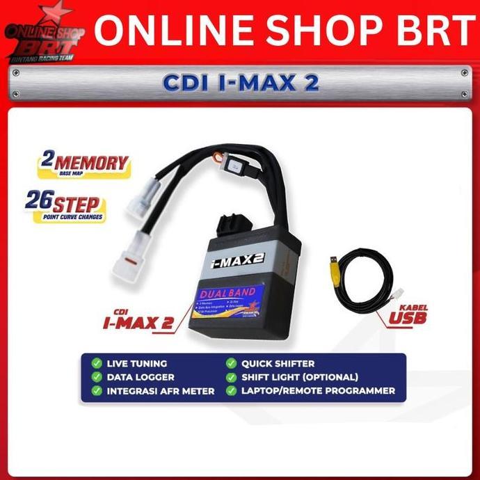 CDI IMAX 2 DUALBAND 26 STEP BRT F1ZR 125Z YZ 125 BYSON XEON KARBU