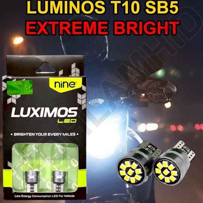Lampu LED Senja Motor T10 SB5 LUXIMOS LED Sein / Kota / Kecil Luximos