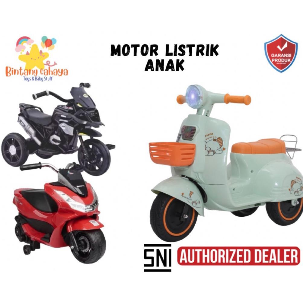 MOTOR AKI ANAK VESPA TRAIL PCX NMAX LISENSI HONDA YAMAHA EMT 2214 M888 PMB K612C K613C CAS AN SERI M