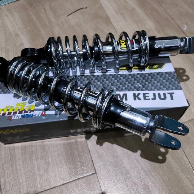 Murah Shock Breaker Belakang Nouvo Z Nouvo Lama 280Mm Crhome Peredam Kejut Blkg