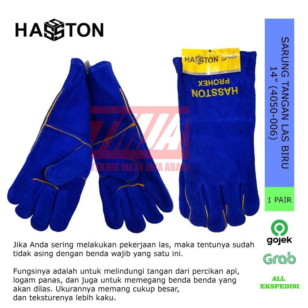 HASSTON Sarung Tangan Las Kulit / Welding Leather Glove 14"
