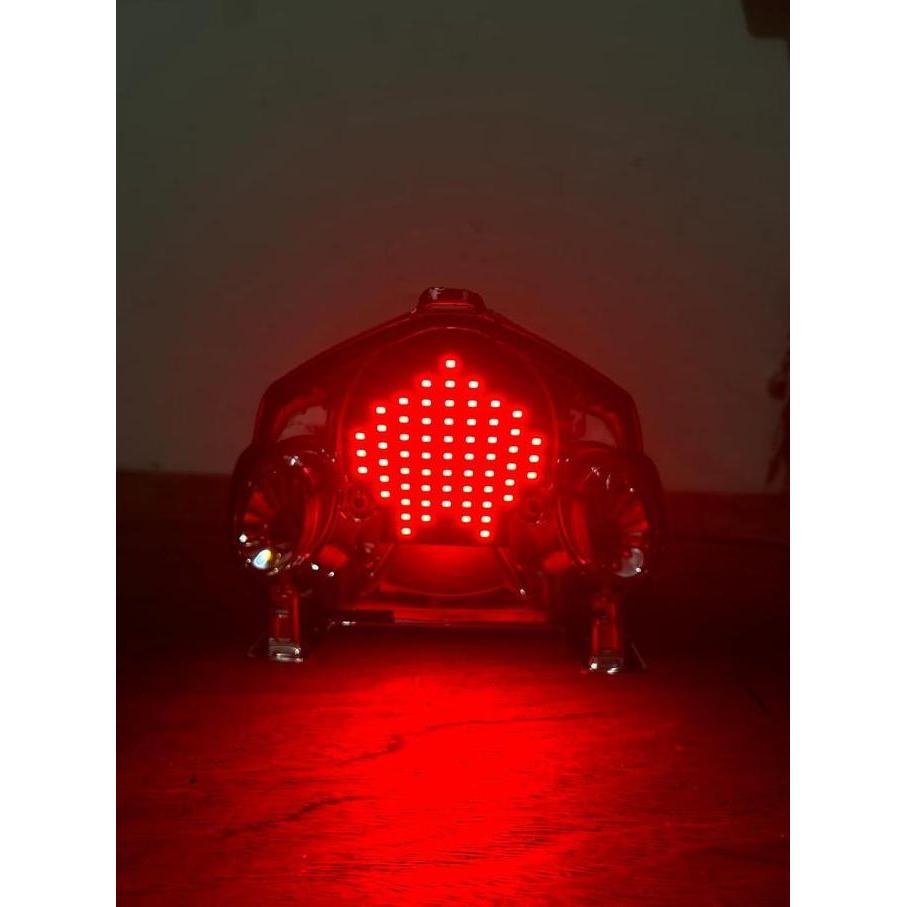 LED Otomotif STOPLAMP JUPITER Z BURHAN 2006-2009 Lampu rem running mode otomatis variasi LED