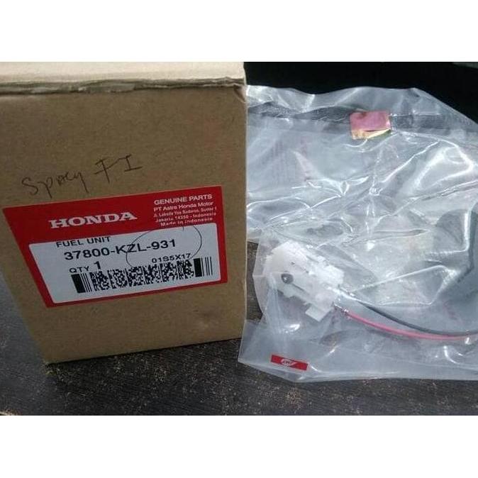 37800-KZL-931 PELAMPUNG BENSIN SPACY FI , FUEL UNIT , HONDA ORI ASLI AHM