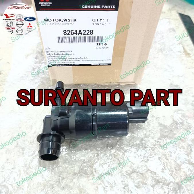 Motor Washer Semprotan Lampu Headlamp All New Pajero Facelift Asli Ori