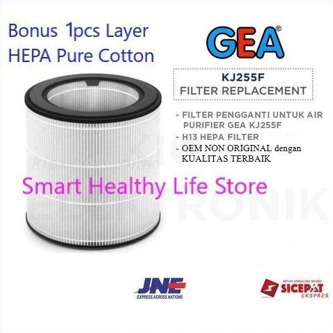 New Product Gea Kj-255F Air Purifier Hepa 13 Replacement Filter Kj255F Kj255