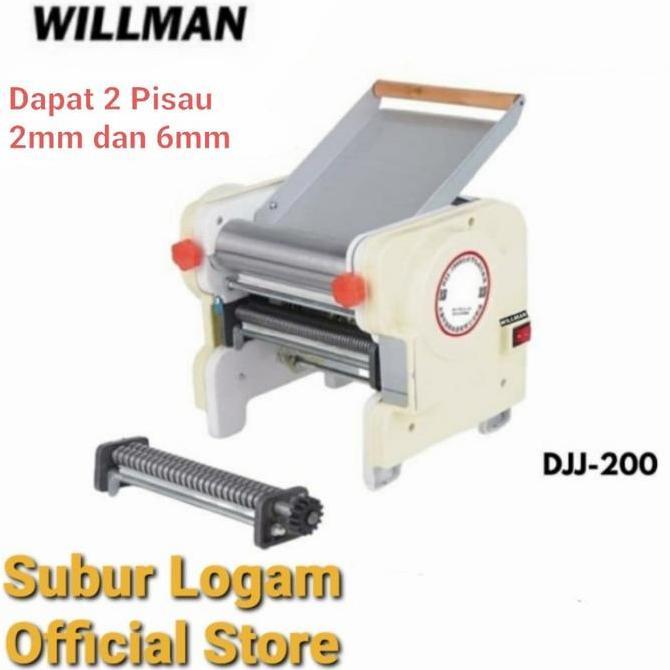 WILLMAN DJJ 200 MESIN PENGGILING / GILINGAN MIE / GILING MOLEN KULIT PASTEL