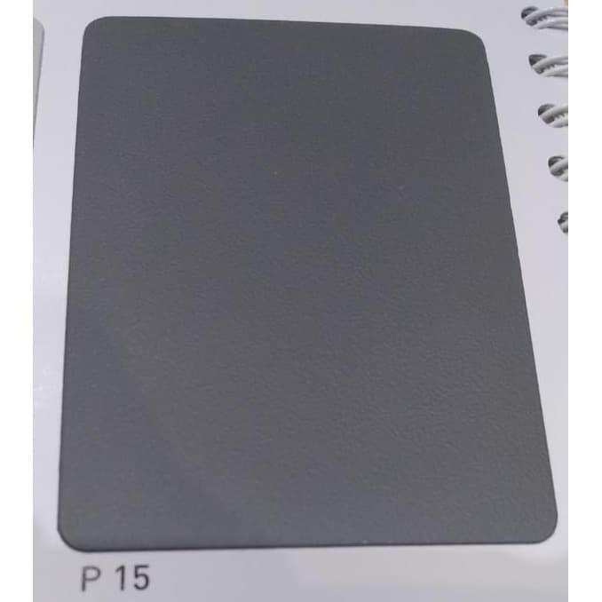 TACO PVC SHEET WARNA POLOS ABU ABU P15
