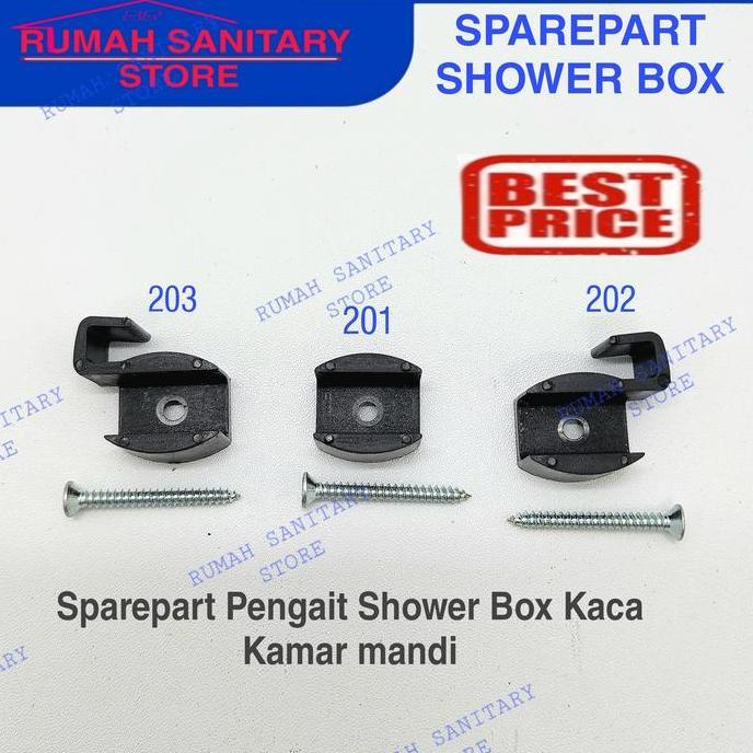 Sparepart Shower box Shower kaca kamar mandi