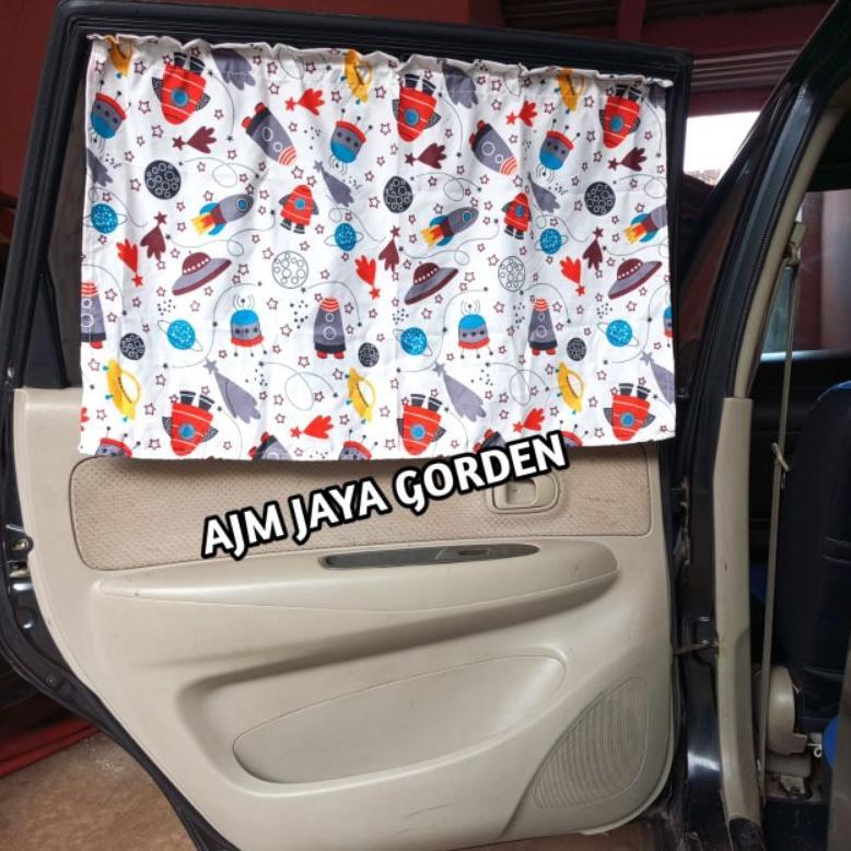 NEW PRODUCT Gorden Mobil Portabel pelindung panas dan silau Gorden Mobil Model Tempel / tirai Mobil 