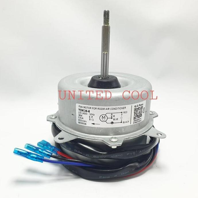 FAN MOTOR YDK36-6 OUTDOOR LG 36W MUC27