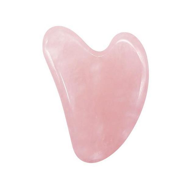 Gua Sha Rosequartz Grosir - Alat Kecantikan Original Batu Asli Pengencang Wajah  Mengurangi Bengkak