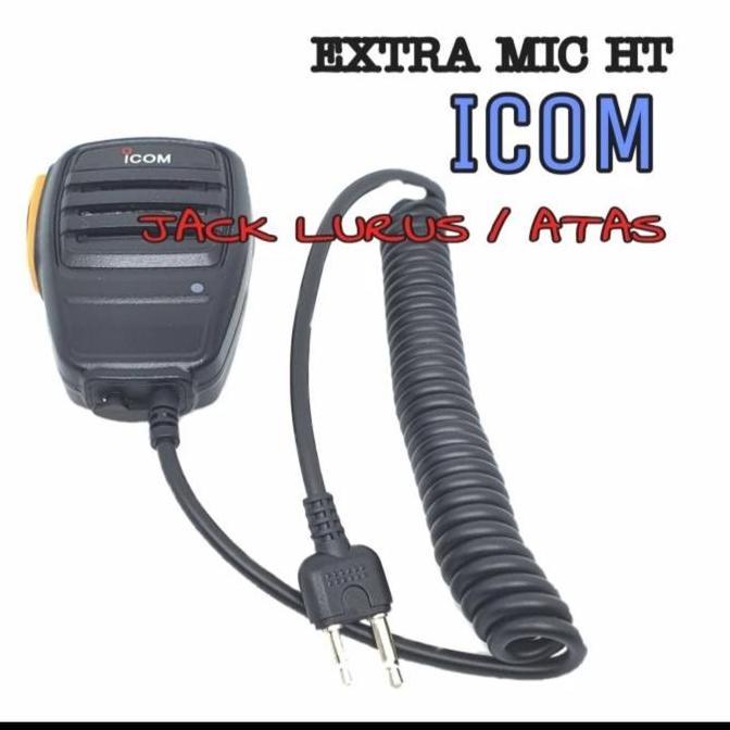 EXTRA MIC HT ICOM ATAU ALINCO JACK ATAS LURUS BBM27