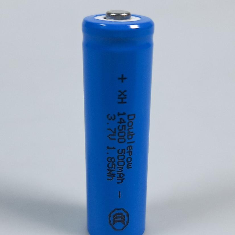 Baterai Cas Ulang 14500 Li-Ion 3.7V 500Mah Rechargeable Battery