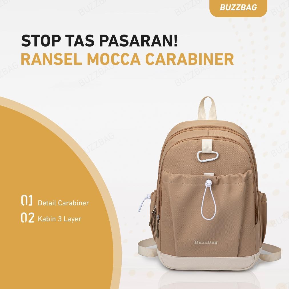 BuzzBag - Tas Ransel Sekolah Korea Style tas sekolah tas kampus wanita ransel tas kampus wanita rans