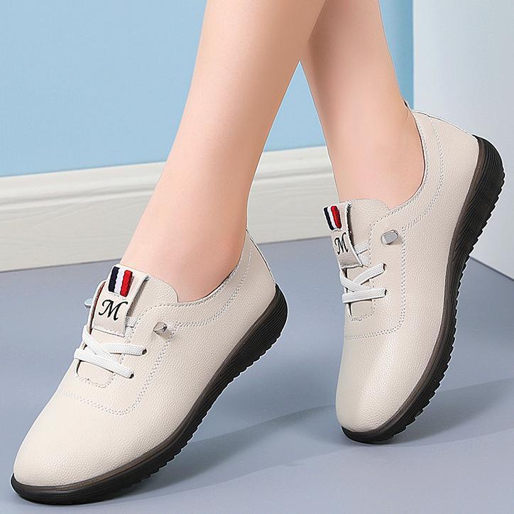 Foku Sepatu Flat Wanita Loafers Wanita Lembut Flatshoes Terbaru