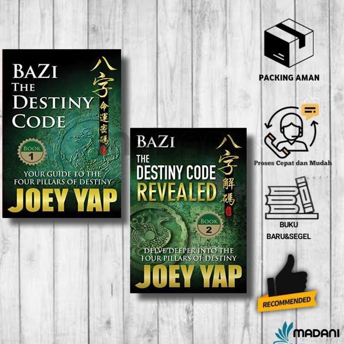Ready BaZi The Destiny Code (Book 1 &2) by Joey Yap