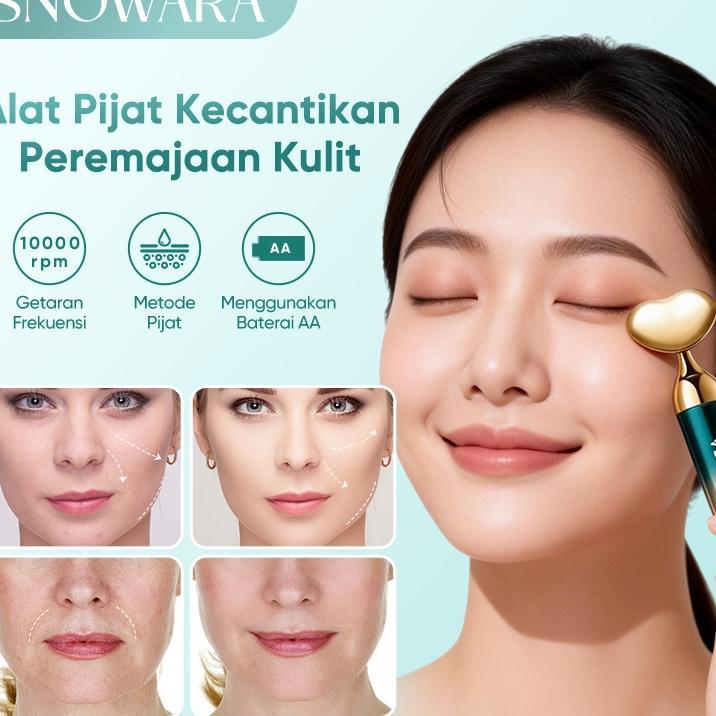 Snowara Beauty Device Multifungsi V-Lift Massage Wajah Alat Infus Serum Wajah Alat Pijat Wajah Alat 