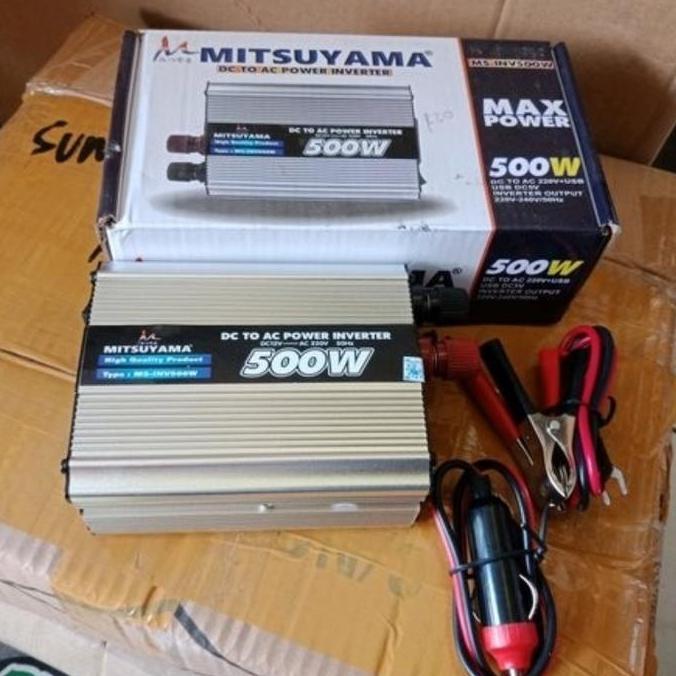 Power Inventer DC to AC Mitsuyama 500 Watt