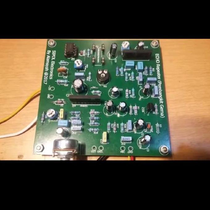 KIT ECHO TANPA IC MN3005 / MN3008 - BELUM DISOLDER BBM27