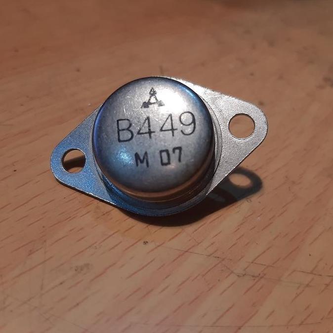 TRANSISTOR 2SB449 2SB 449 B449 MATSUSHITA NOS BBM27