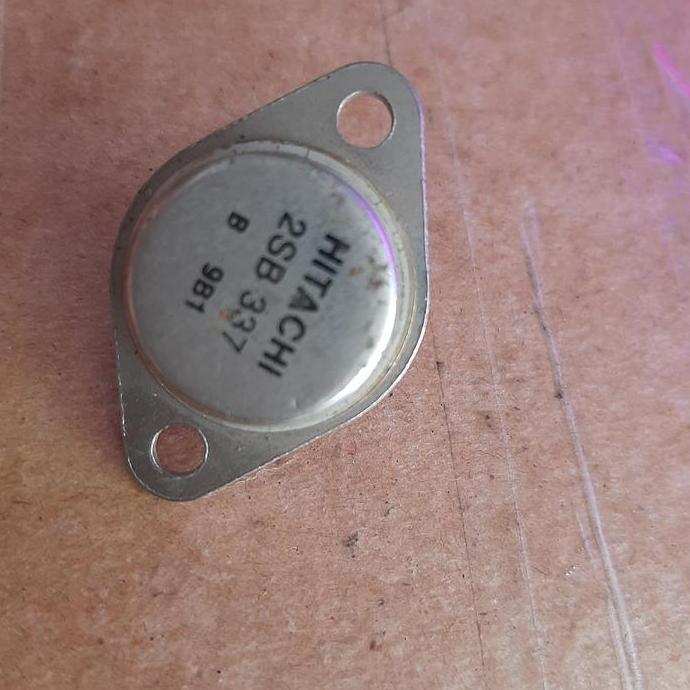 TRANSISTOR 2SB337 2SB 337 SB337 SB 337 B337 B 337 PNP - NOS HITACHI FOR POWER TOA BBM27