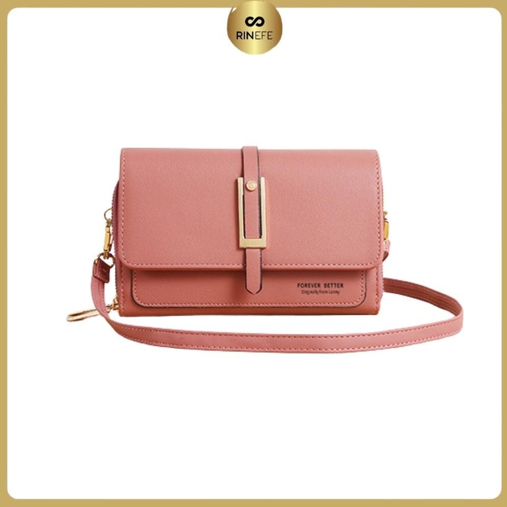 RINEFE (410) Tas Selempang Wanita Terbaru 2024 / Tas Bahu Kekinian / Dompet HP / ORI FOREVER BETTER 