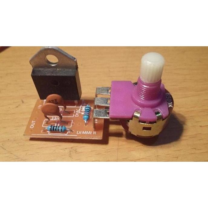 PCB DIMMER LAMPU CONTROL Q4004LT Q4004 LT BTA-12 BTA 12 BTA-41 BTA 41 BBM27