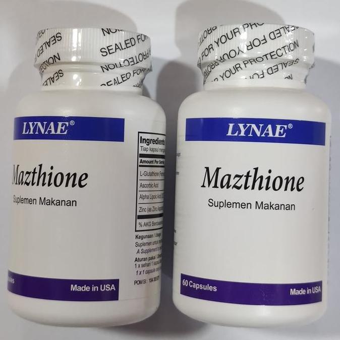 Suplemen pemutih whitening isi 60 kapsul bersegel BPOM