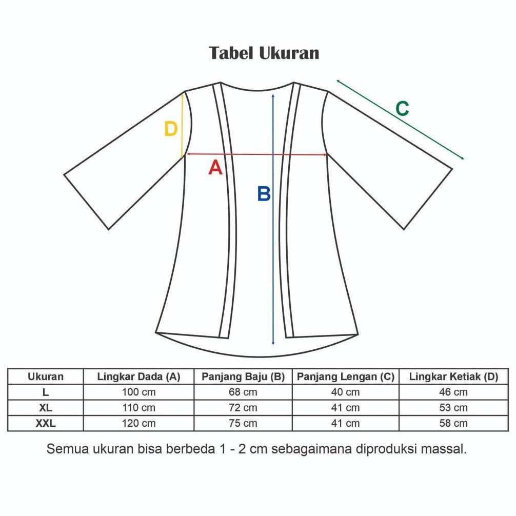 cuci gudang outer cardigan wanita model kimono jumbo