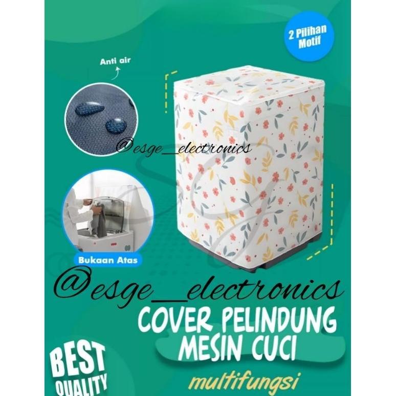Terbaru Esge Sarung Mesin Cuci Satu Tabung Cover Mesin Cuci Alas Mesin Cuci 1 Tabung Penutup Mesin C