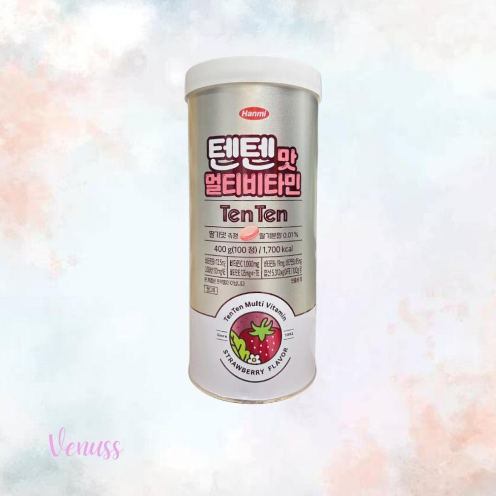 Tenten Chewable Vitamin Multivitamin Peninggi Badan Permen Tablet Original Korea