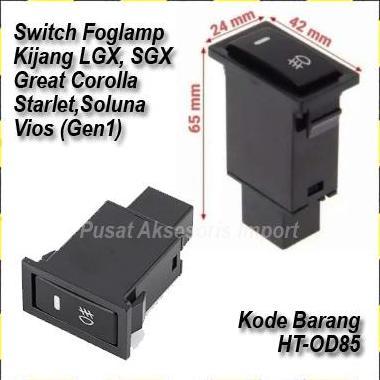 DV284 - Switch Foglamp Toyota Kijang Kapsul Great Corolla Soluna Starlet Vios