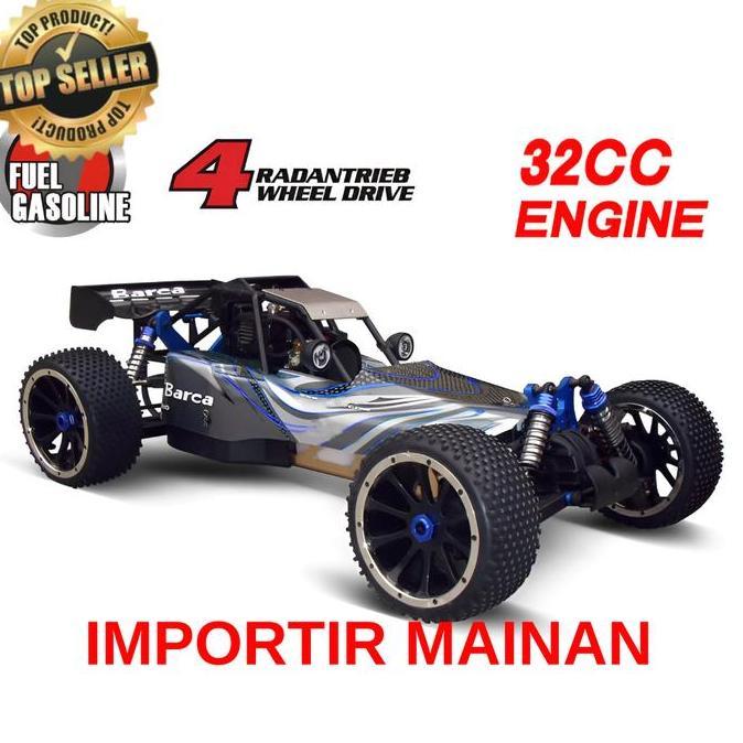 RC CAR BUGGY GASOLINE PAKAI BENSIN HSP BAJER 94054S ENGINE 32CC 2TAK SKALA 1:5 IM27
