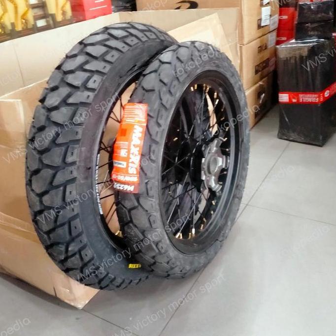 '' VELG SET JARI JARI CB150 CBR MEGA PRO NEW CB150X 250 350 BAN MAXXIS *
